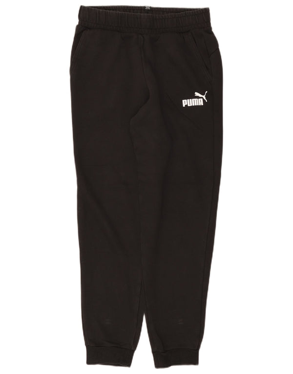 Puma Meninas Calças de Treino Joggers 13-14 Anos Algodão Preto
