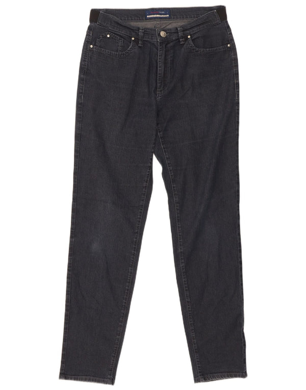 Trussardi Jeans Slim Feminino W29 L30 Azul Marinho Algodão