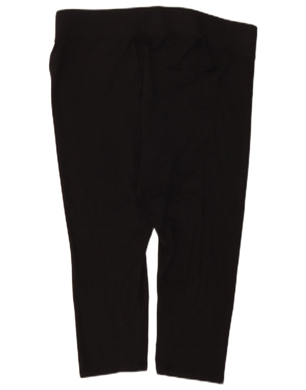 Leggings femininos Marks & Spencer Reino Unido 18 XL preto viscose