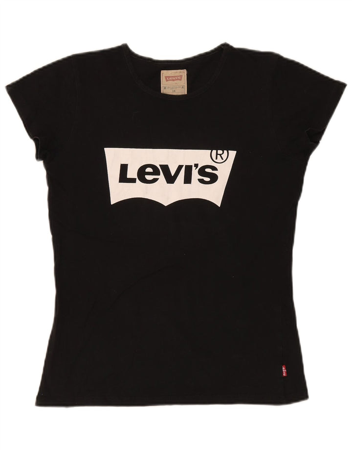 Top Levi's Boys Graphic T-Shirt 15-16 Anos Preto