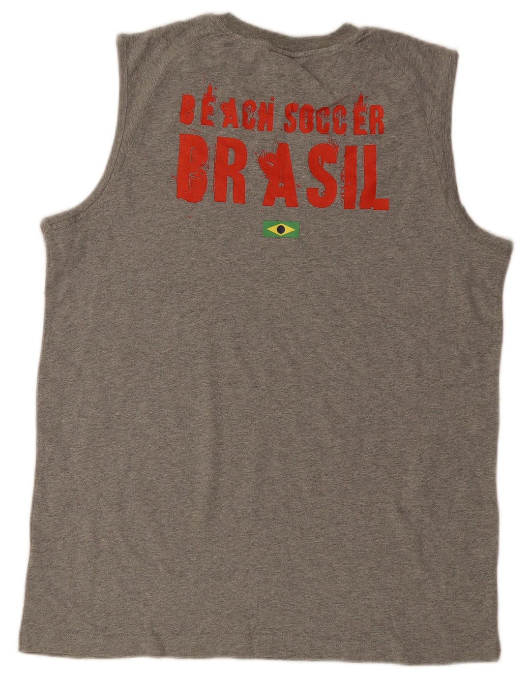 Colete gráfico masculino UMBRO Top XL algodão cinza