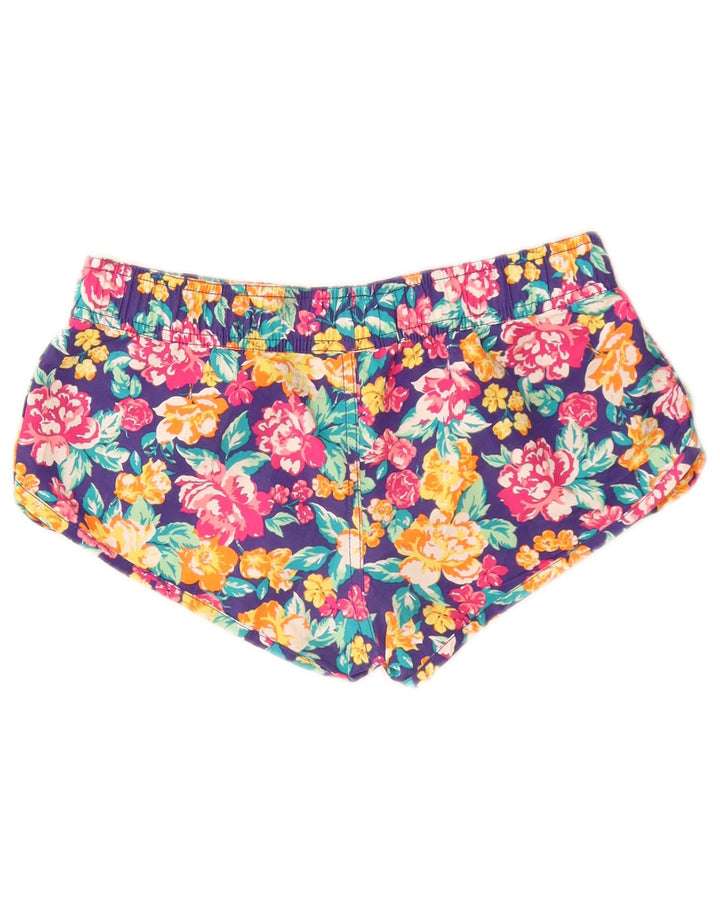 Calça feminina BENETTON W26 pequena floral multicolorida