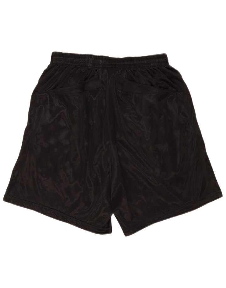 Diadora Mens Italia Sport Shorts Médio Preto Poliéster