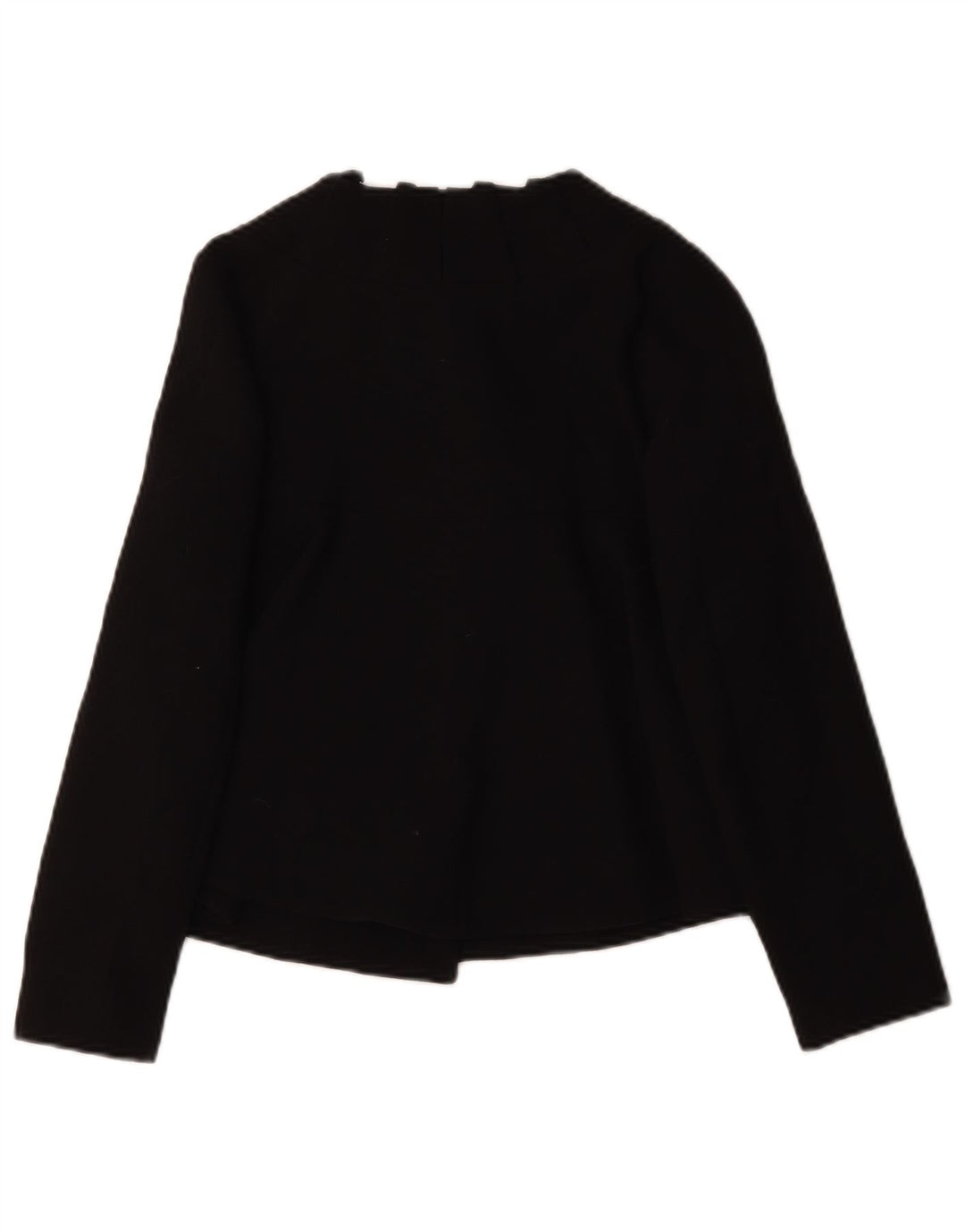 Jaqueta blazer feminina vintage IT 40 pequena lã preta