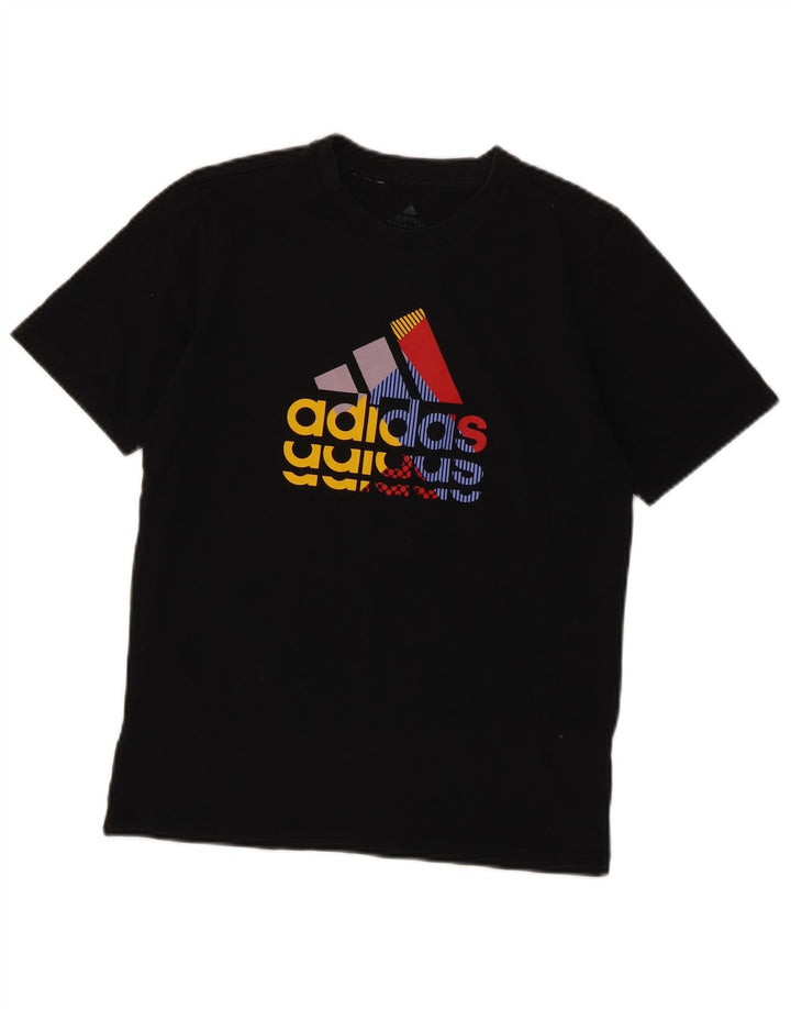 Camiseta Adidas Meninos Graphic 13-14 Anos Preto