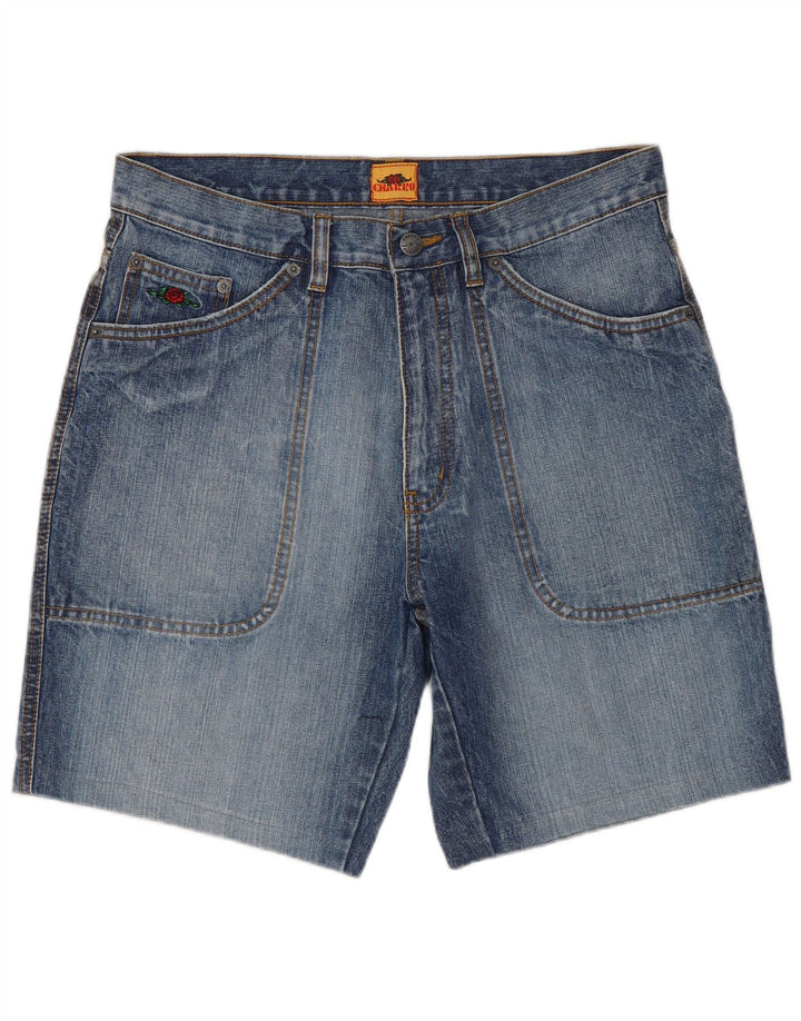 Shorts jeans masculino Charro IT 48 médio W32 algodão azul