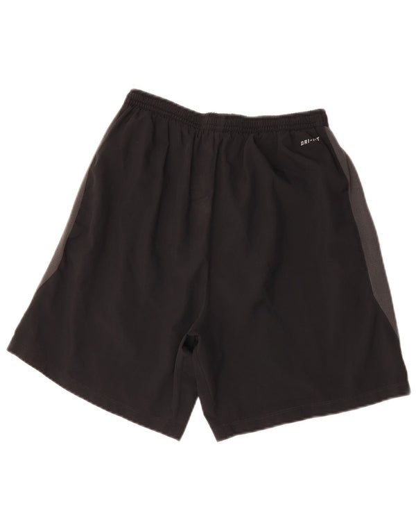 Nike Mens Dri Fit Sport Shorts Small  Black Colourblock Polyester