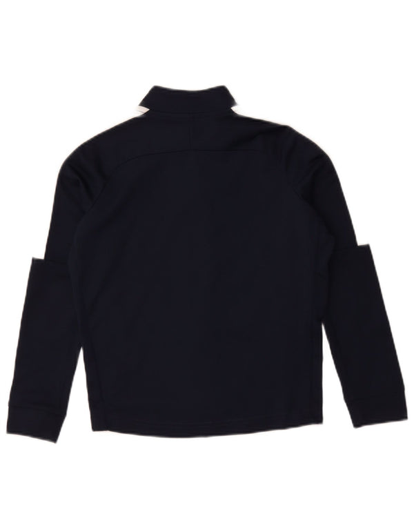 Jaqueta Nike Boys Dri Fit Tracksuit 8-9 anos pequena azul marinho