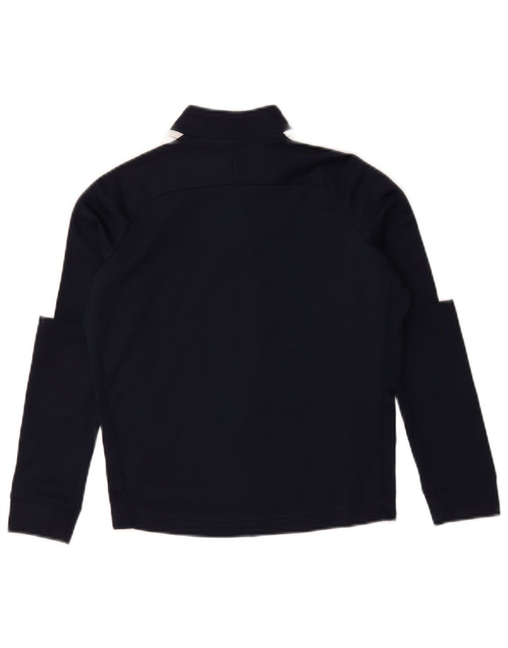 Jaqueta Nike Boys Dri Fit Tracksuit 8-9 anos pequena azul marinho