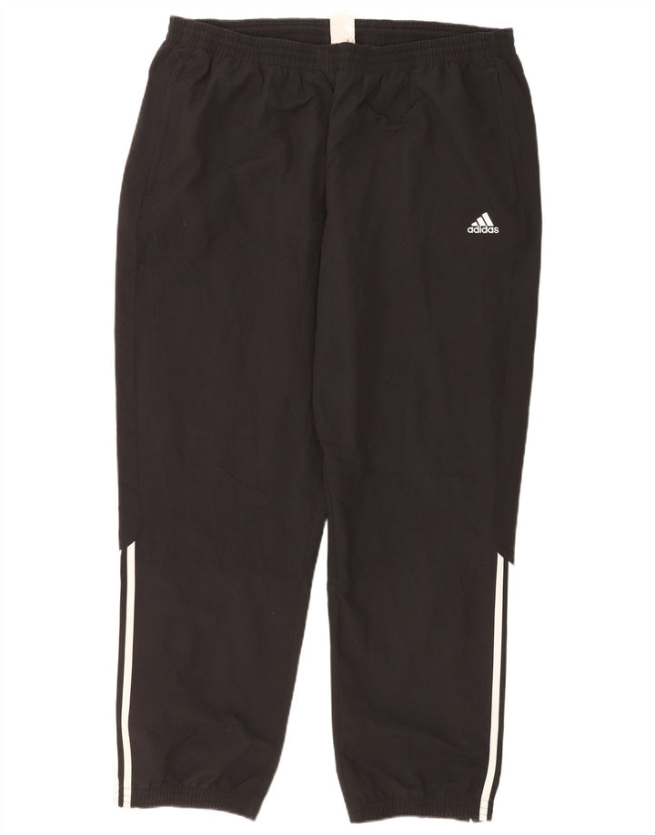 Calça de treino masculina Adidas Joggers 2XL poliéster preto