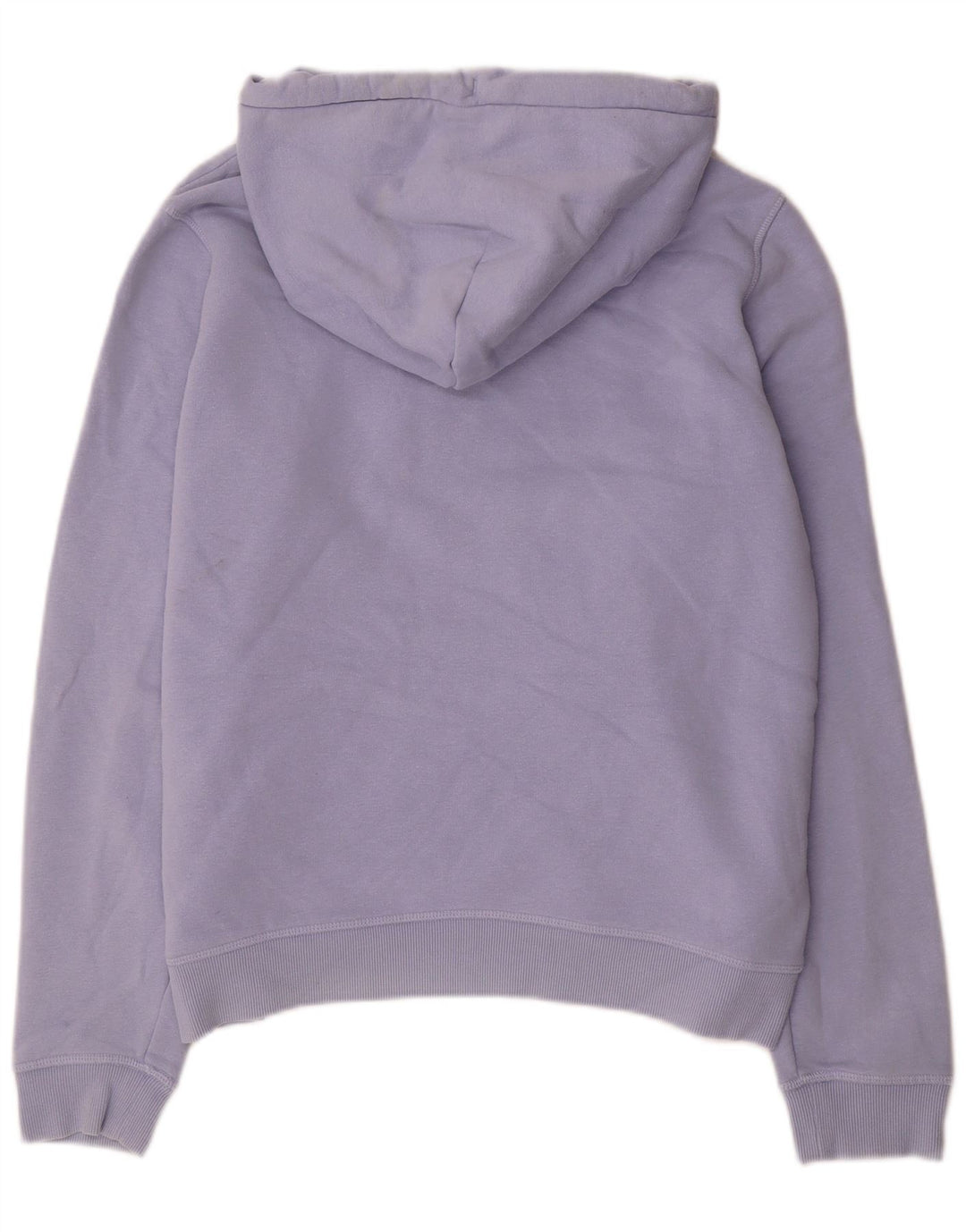 JACK WILLS moletom feminino com capuz gráfico Reino Unido 12 algodão roxo médio