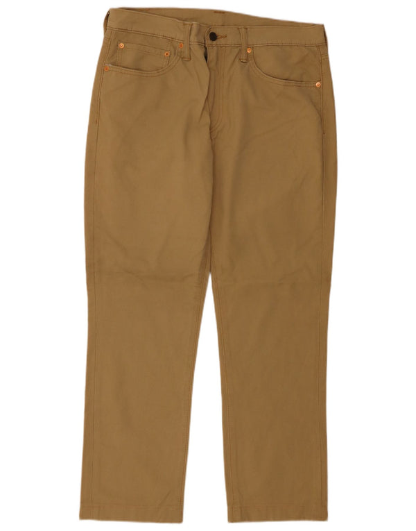 Calça Levi's Masculina 511 Slim Casual W34 L28 Algodão Bege