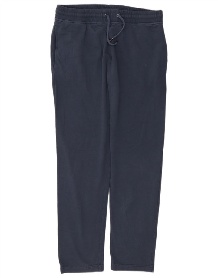 Calça de treino masculina Marks & Spencer médio azul marinho algodão