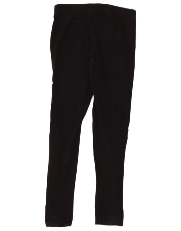 Leggings Adidas Femininas Gráficas UK 12 Médio Algodão Preto