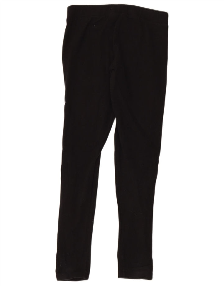Leggings Adidas Femininas Gráficas UK 12 Médio Algodão Preto
