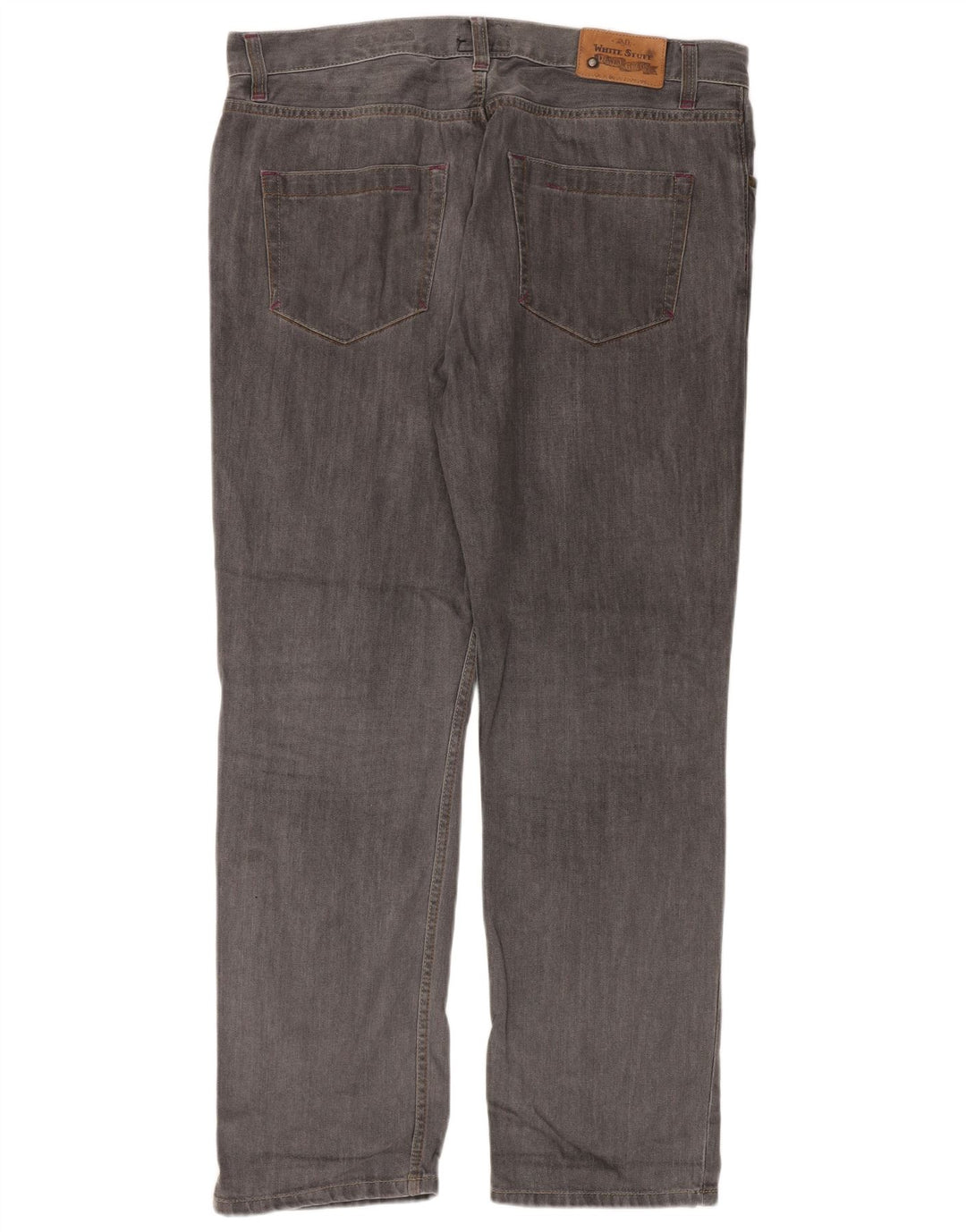 Jeans retos masculinos White Stuff W38 L32 algodão cinza