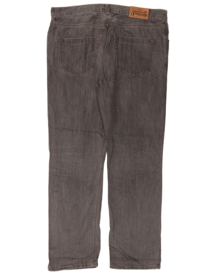 Jeans retos masculinos White Stuff W38 L32 algodão cinza