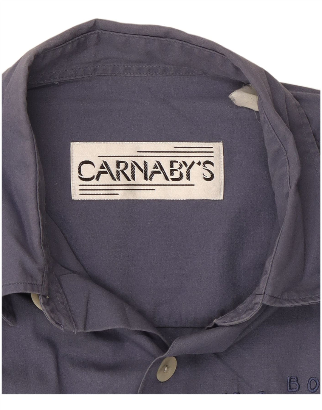 Camisa gráfica masculina CARNABY'S grande azul marinho