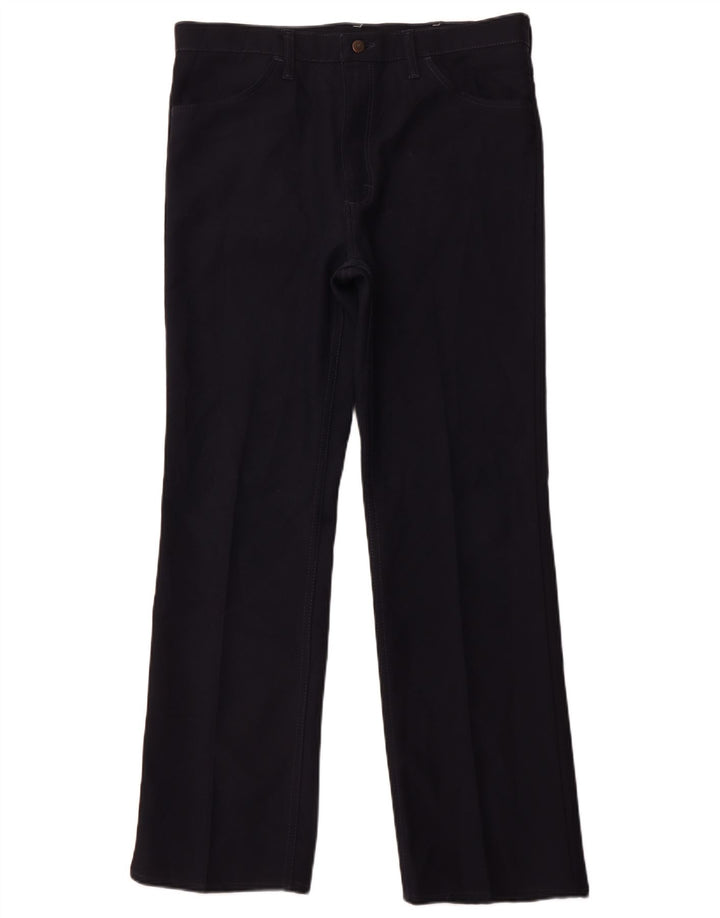 Calça casual reta masculina WRANGLER W36 L32 azul marinho