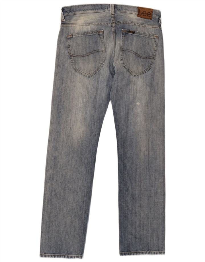Calça jeans reta masculina Lee W34 L33 azul