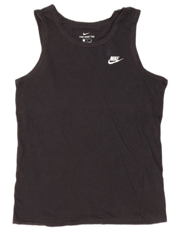 Colete Nike Masculino Top Pequeno Algodão Preto