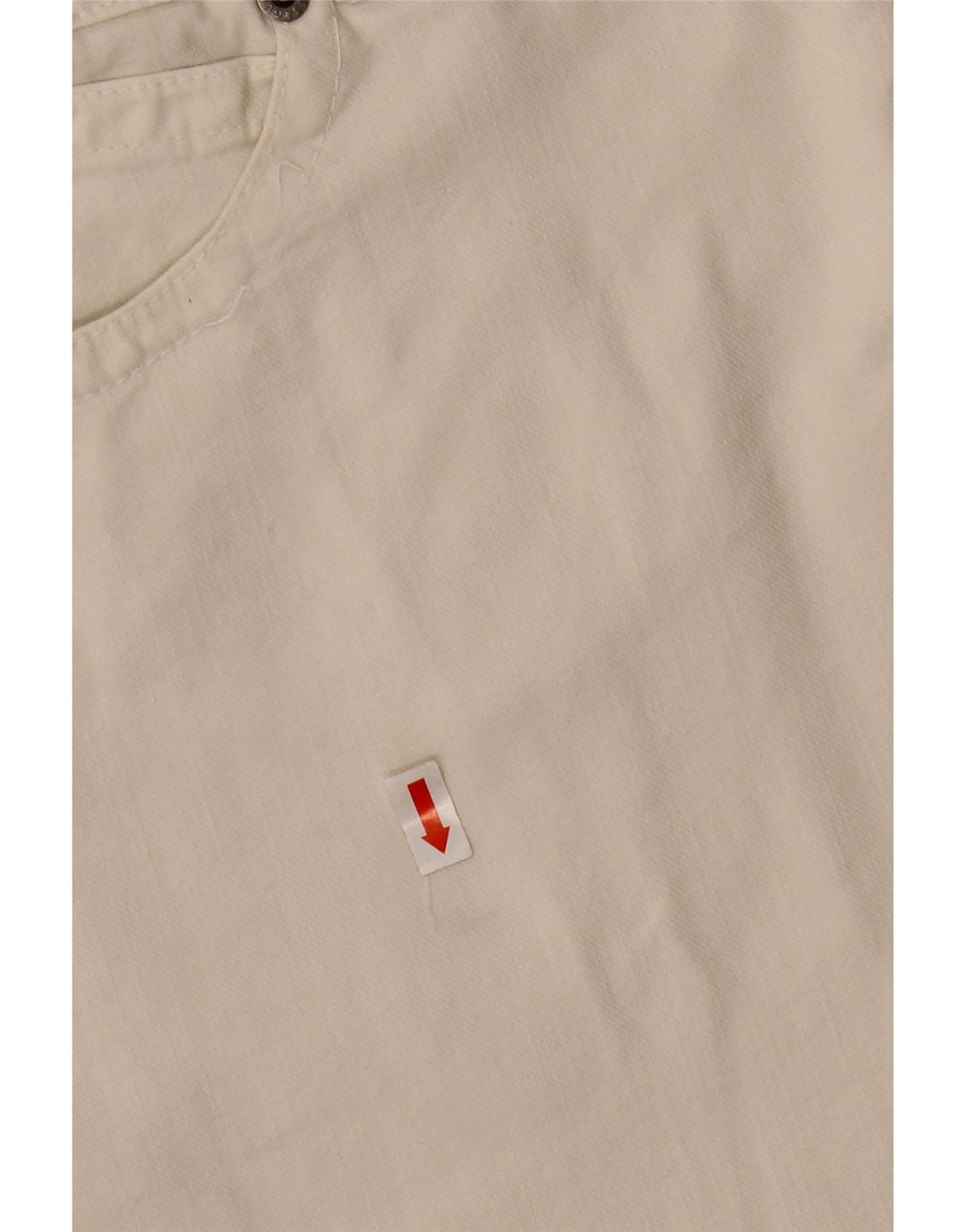 Mini saia jeans feminina Guess média W32 branca