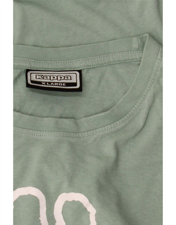 Camiseta gráfica masculina Kappa Top XL verde