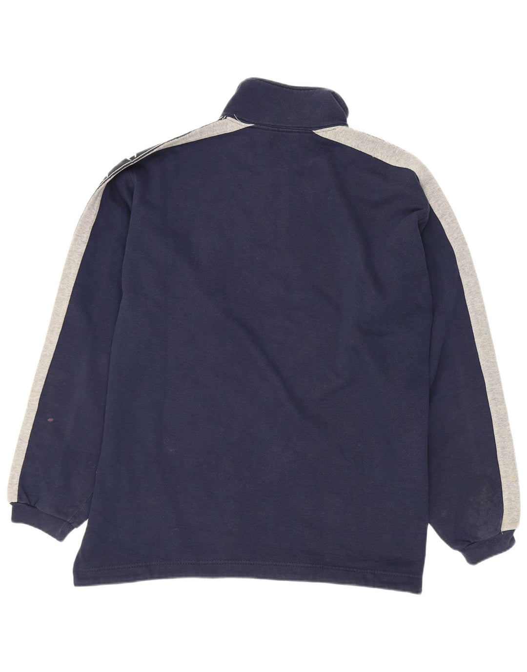 Champion masculino gráfico moletom jumper médio azul marinho colorblock