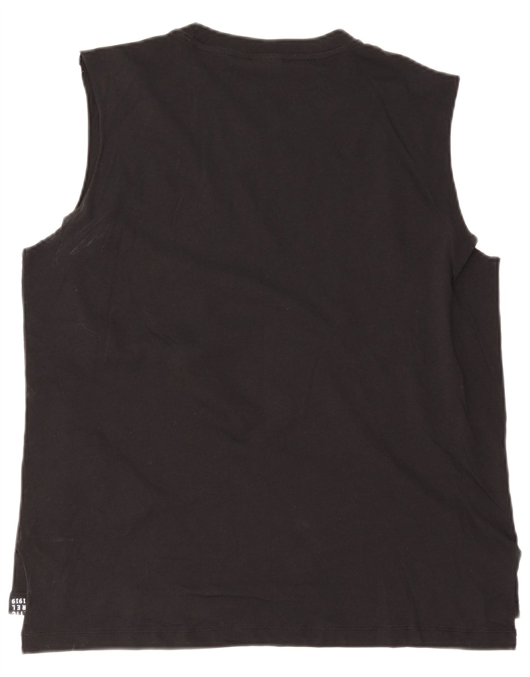 Colete gráfico masculino Champion XL preto algodão