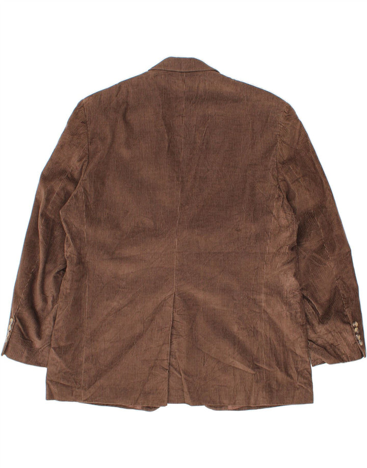 Jaqueta blazer masculina de veludo DOCKERS US 48 4XL algodão marrom