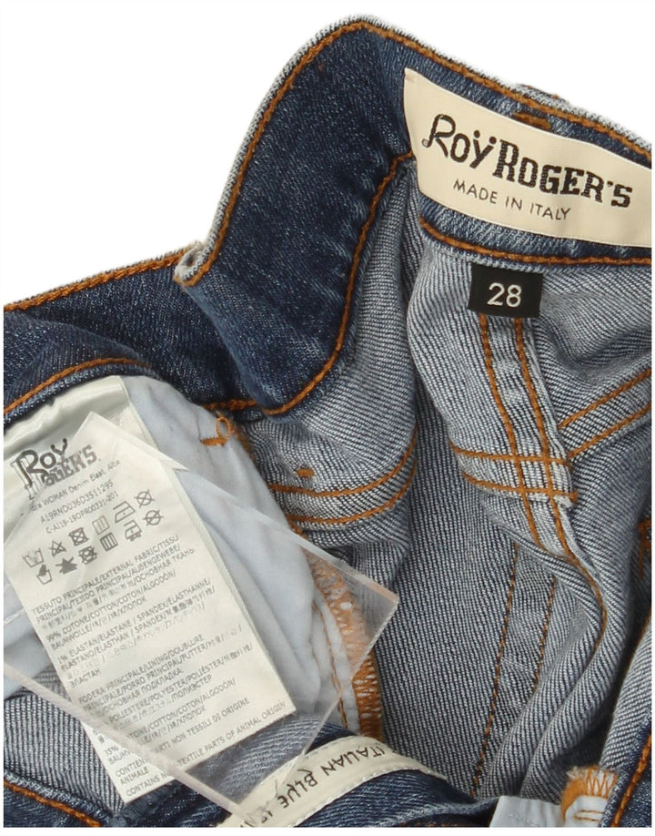 ROY ROGERS Calça jeans feminina bootcut W28 L27 algodão azul