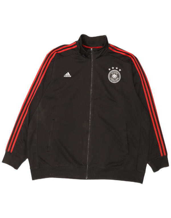 Adidas Mens Deutscher Fussball Bund Treino Top Jaqueta 3XL Preto Esportes