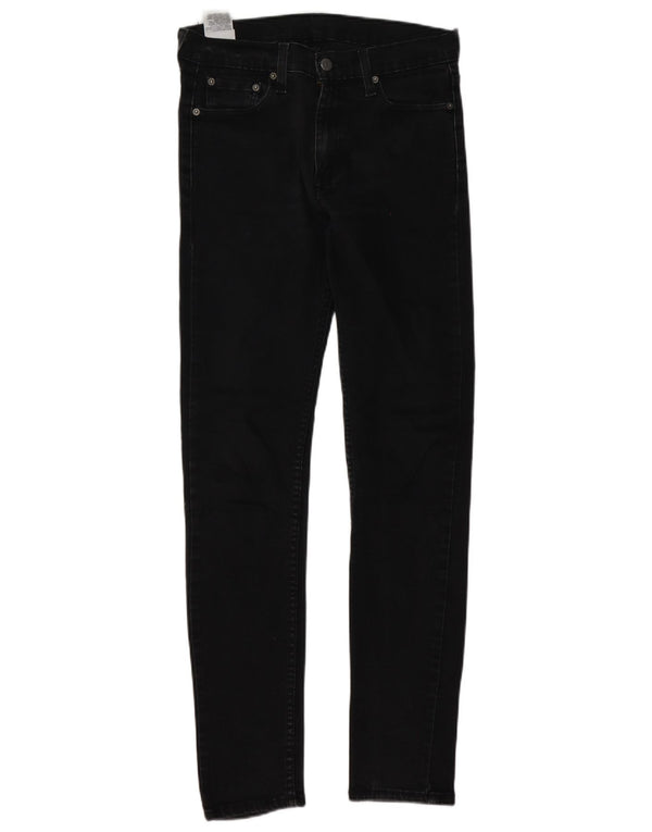 Levi's Masculino 510 Skinny Jeans W30 L34 Algodão Preto
