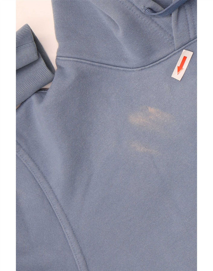 Jumper masculino com capuz Champion pequeno algodão azul