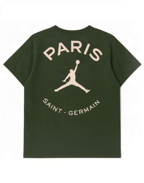 Camiseta Jordan Masculina Paris Saint-Germain Graphic Top XL Algodão Verde
