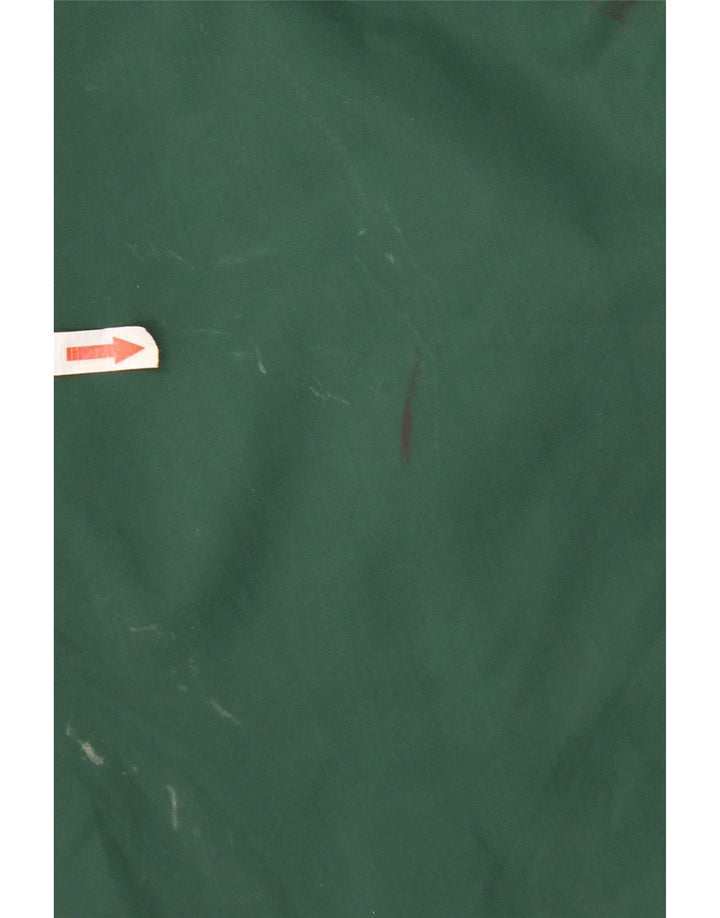 Jaqueta de chuva masculina K-Way Loose Fit UK 36 pequena poliamida verde