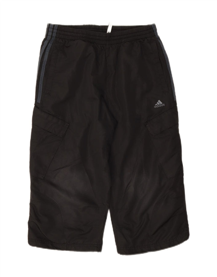 Adidas Mens Clima Proof Bermuda Sport Shorts Pequeno Poliéster Preto