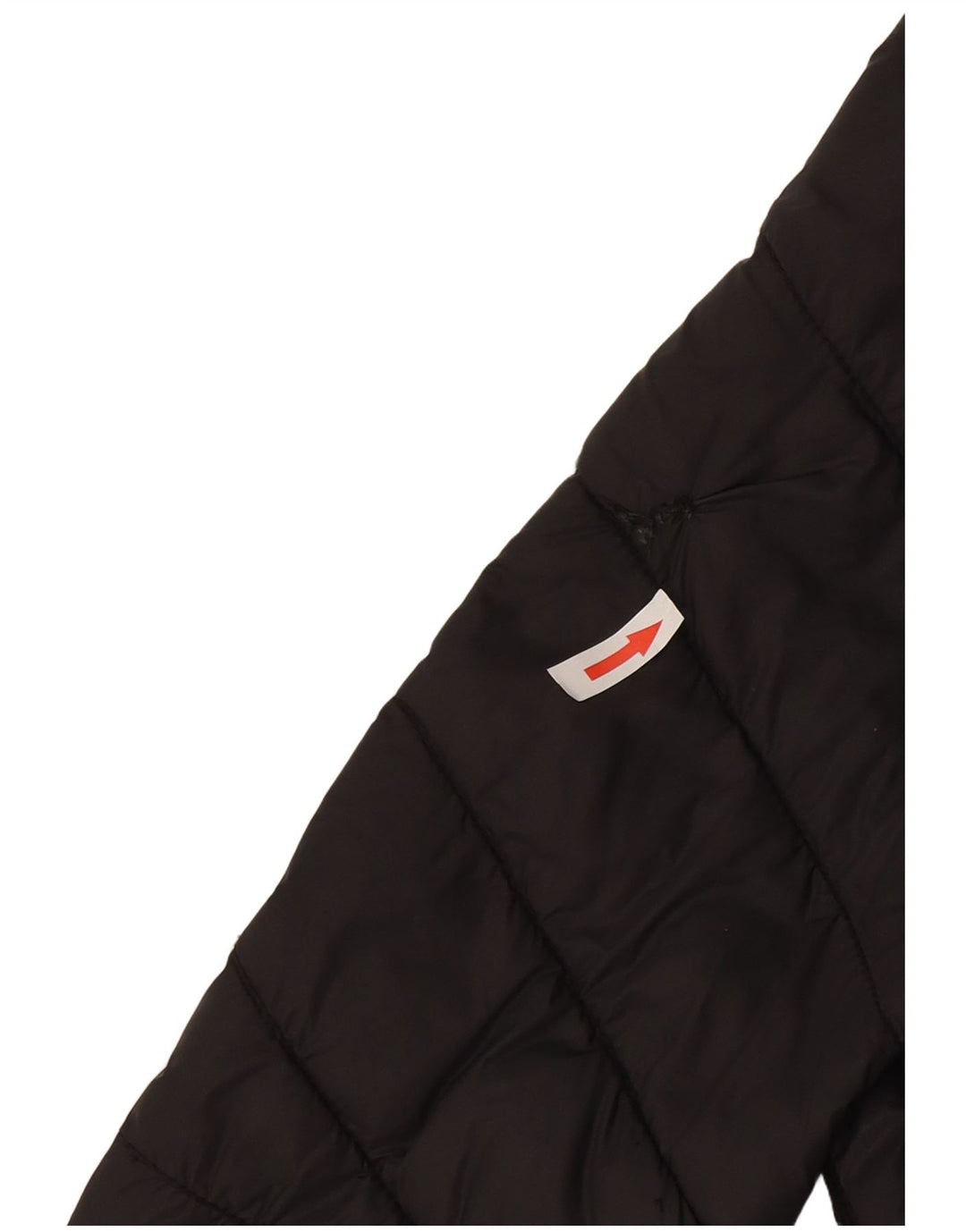 Jaqueta acolchoada com capuz feminina Fat Face UK 16 grande nylon preto