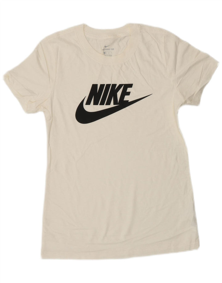 Camiseta Nike Feminina Graphic UK 6 XS Branca