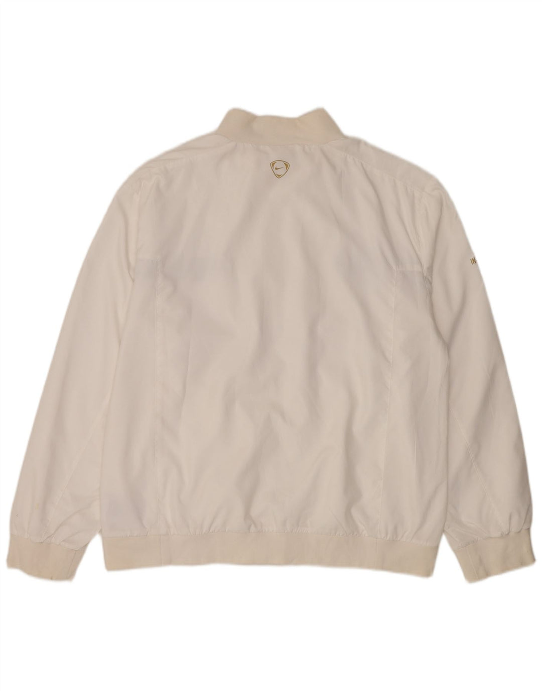 Nike Mens Inter Milan Tracksuit Top Jacket UK 45/47 XL Off White Poliéster