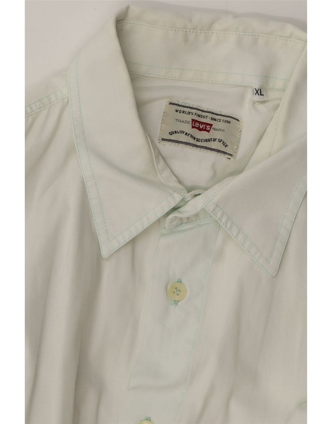 Camisa masculina Levi's XL verde algodão