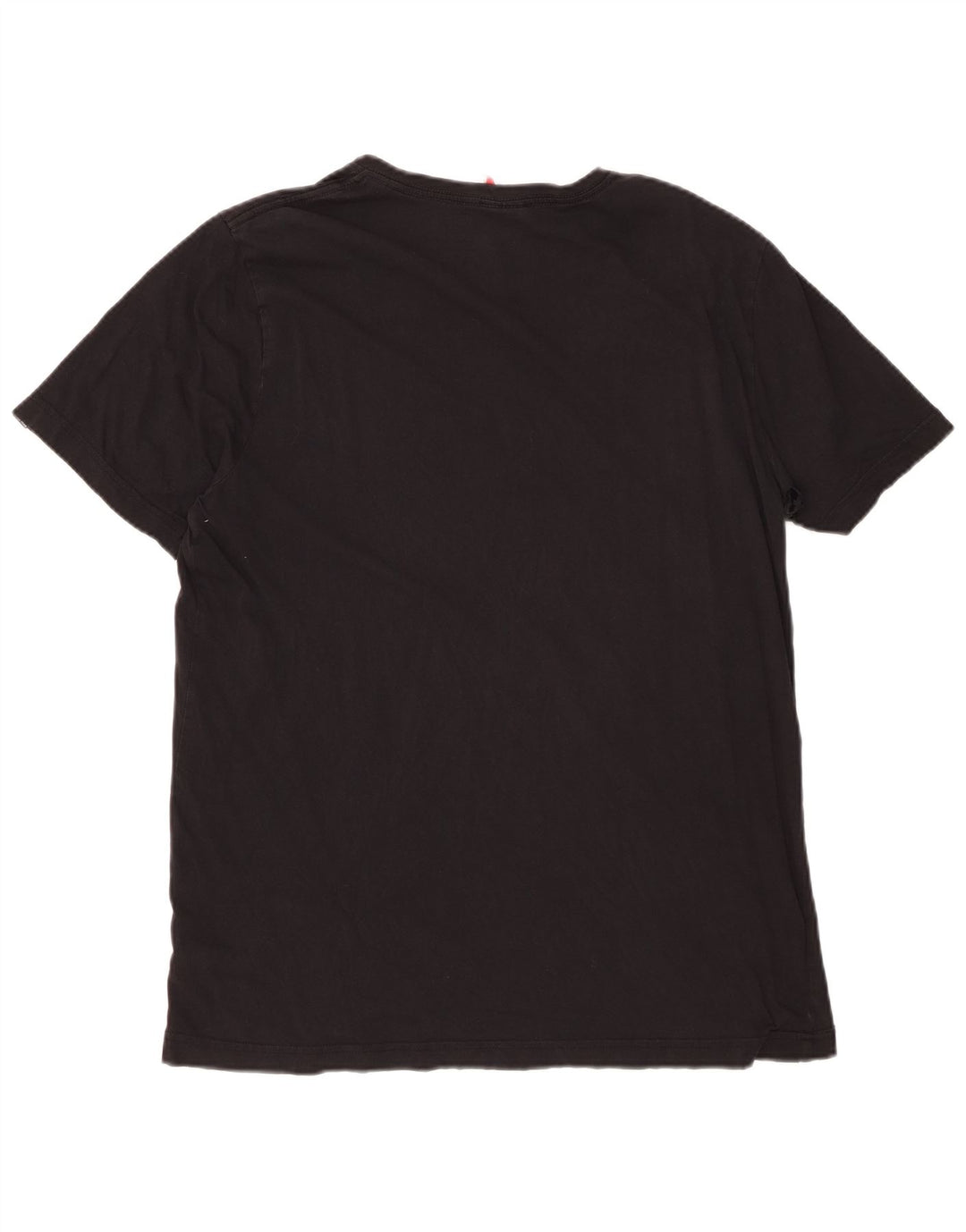 Camiseta masculina PUMA com estampa gráfica grande preta