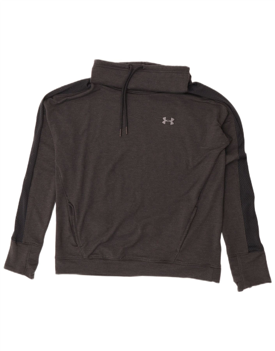 Moletom feminino Under Armour Jumper UK 14 bloco colorido cinza médio