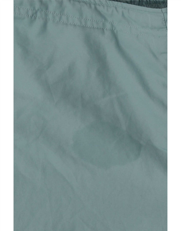 Calça corta-vento feminina Adidas UK 12 poliéster azul médio