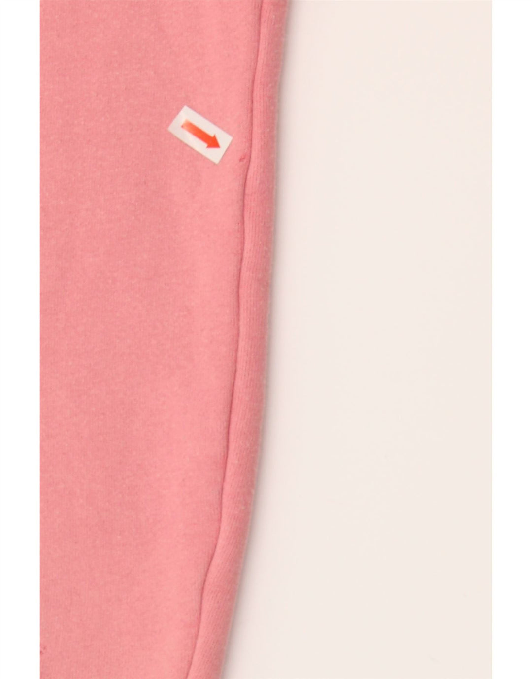 ELLESSE Womens Hoodie Jumper UK 14 Medium Pink Cotton Vintage Ellesse and Second-Hand Ellesse from Messina Hembry 