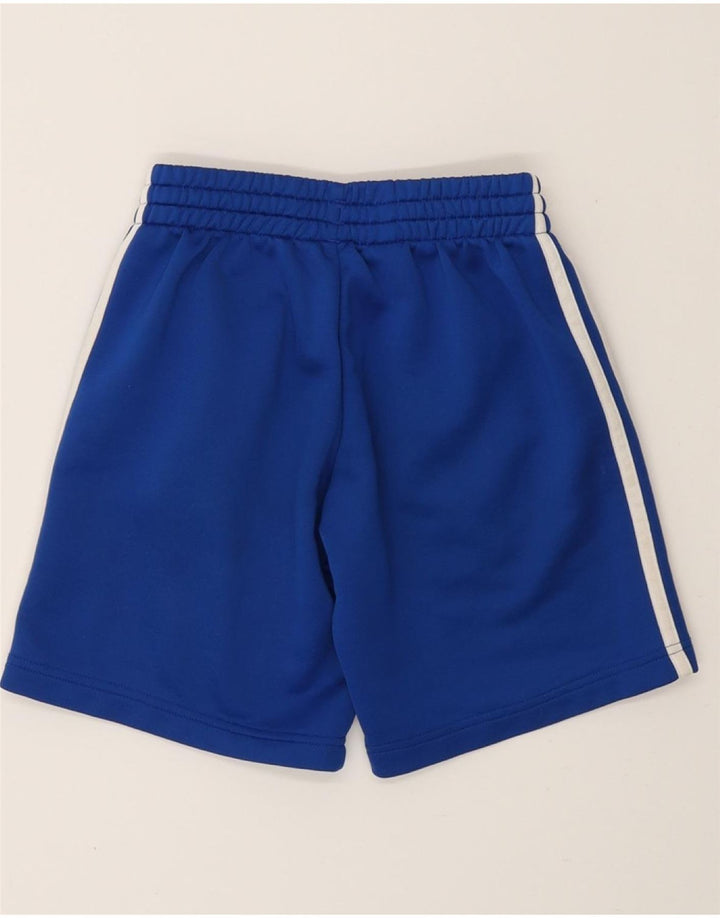 Shorts esportivos masculinos ADIDAS 9-10 anos azul poliéster