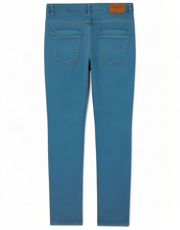 Zara Boys Skinny Jeans 13-14 Anos W28 L32 Azul Algodão