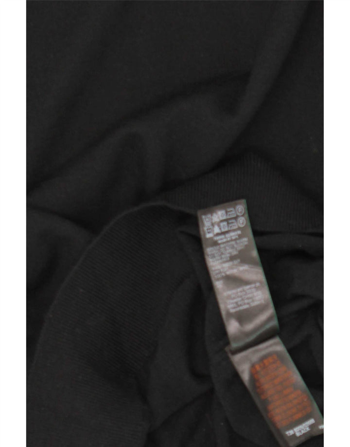 Suéter feminino Marks & Spencer com gola redonda Reino Unido 16 grande lã preta