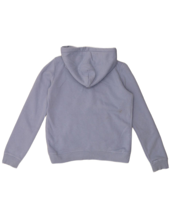 Jack Wills moletom feminino com capuz grande e gráfico Reino Unido 10 algodão azul pequeno