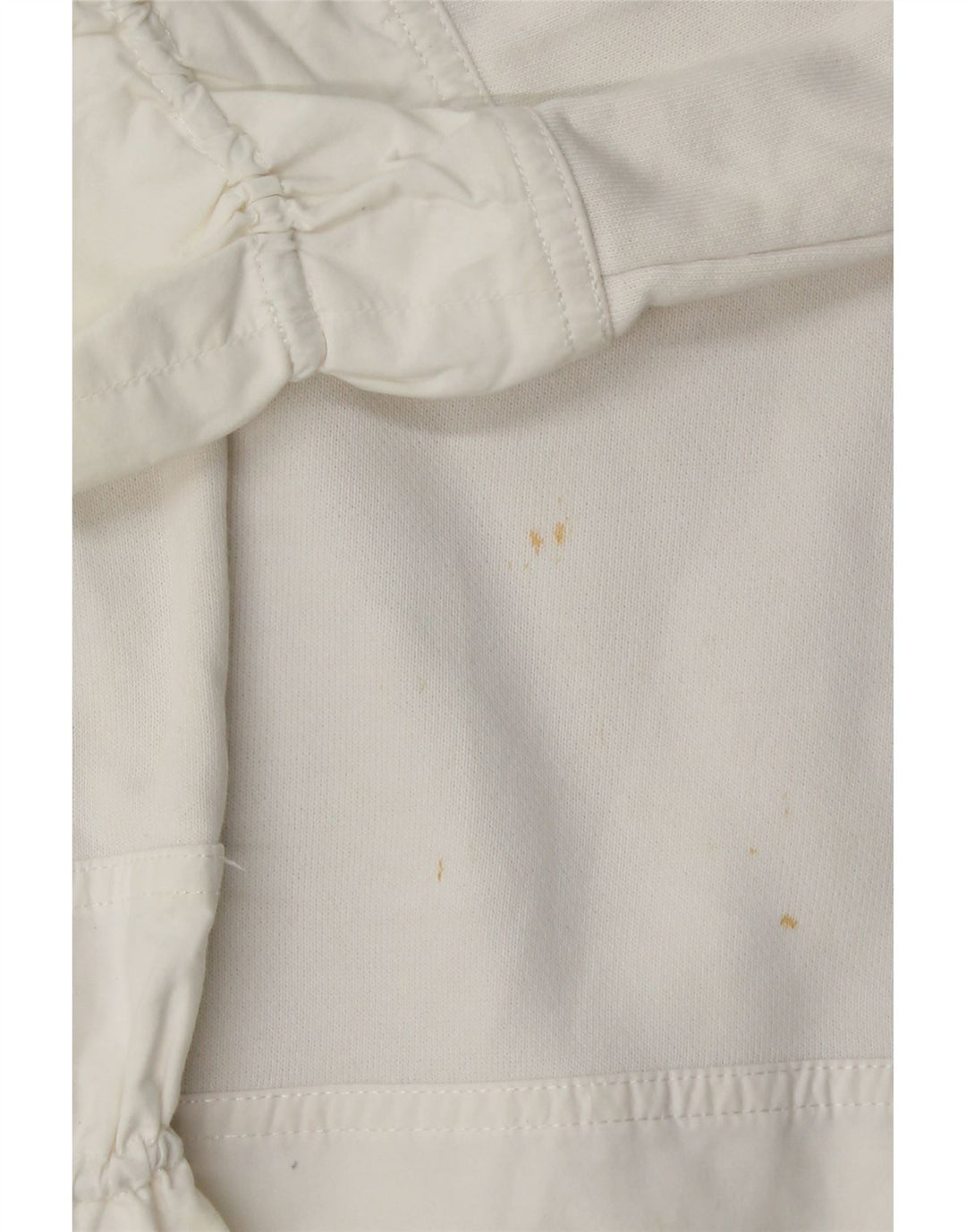 Cos feminino oversized moletom jumper UK 10 pequeno algodão branco